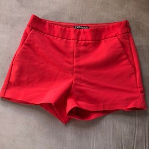 Express pink shorts